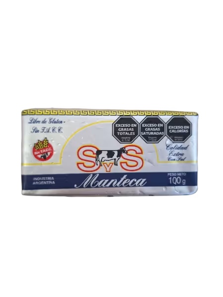 Manteca SyS x100g x 3unidades