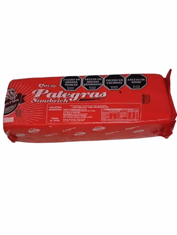 Queso en barra Margaritas x horma entera