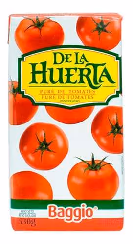 Pure tomate de la huerta 530gr x pack 12 unidades 