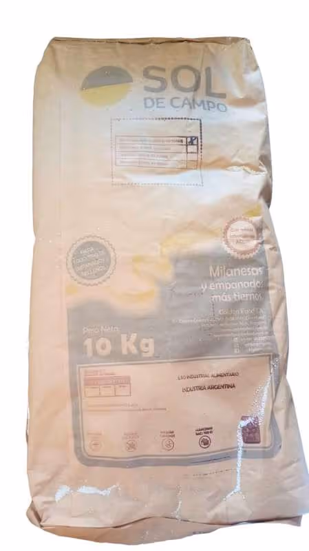 Pan rallado sol de campo x 10kg