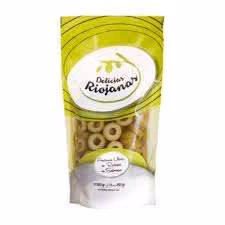 Aceitunas en rodajas delicias riojanas 180gr por caja 