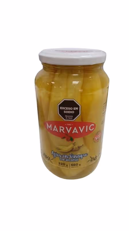 Ajies en Vinagre Marvavic 660 gr