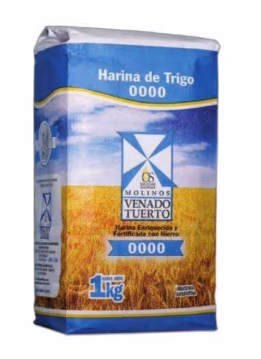 Harina Venado Tuerto 0000 x pack 10 unidades