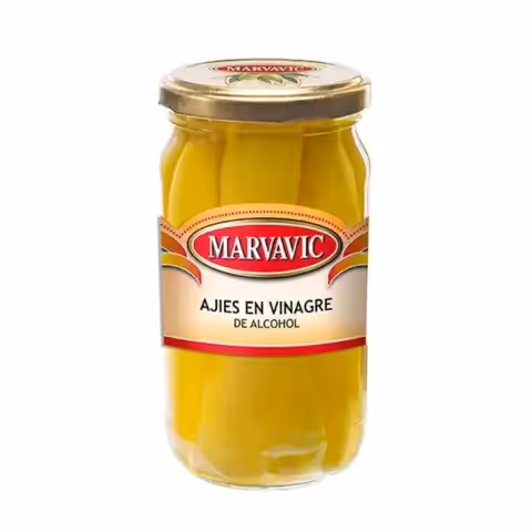 Pepinillos en Vinagrende alcohol Marvavic 330gr x 3 unidades.