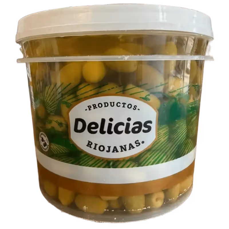 Aceitunas Verdes N°0 delicias riojanas por 3kg